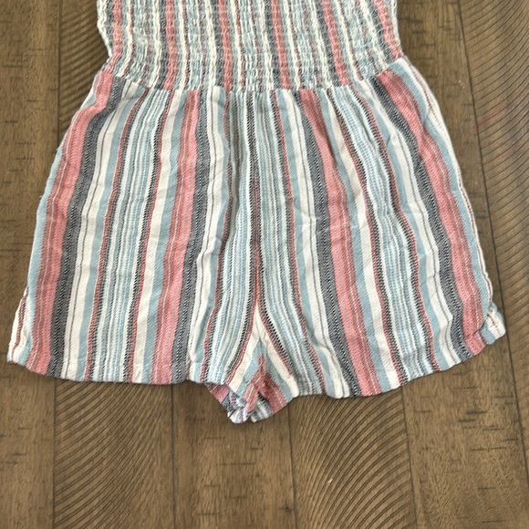 Angie Colorful Sleeveless Strappy Back Romper Women's Size Small - Picture 3 of 5